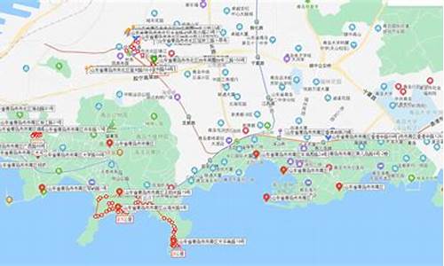 青岛旅游路线顺序一览表_青岛旅游路线顺序一览表图