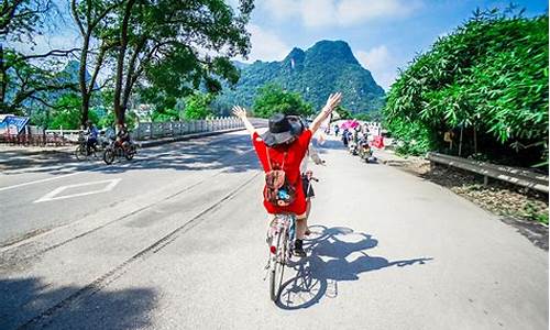 遇龙河和十里画廊骑行路线推荐_遇龙河漂流和十里画廊骑行