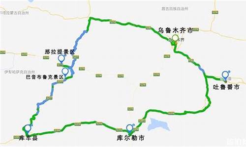 新疆骑行路线5天_新疆骑行路线5天3夜