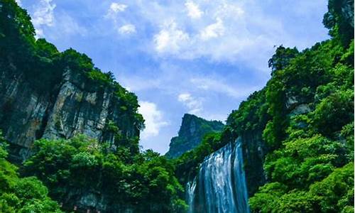 三峡大瀑布风景区旅游攻略_三峡大瀑布风景区旅游攻略图